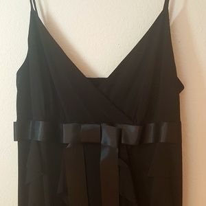 Black cocktail dress, size 14, A22